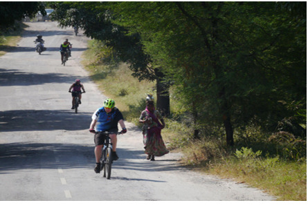 Countryside biking