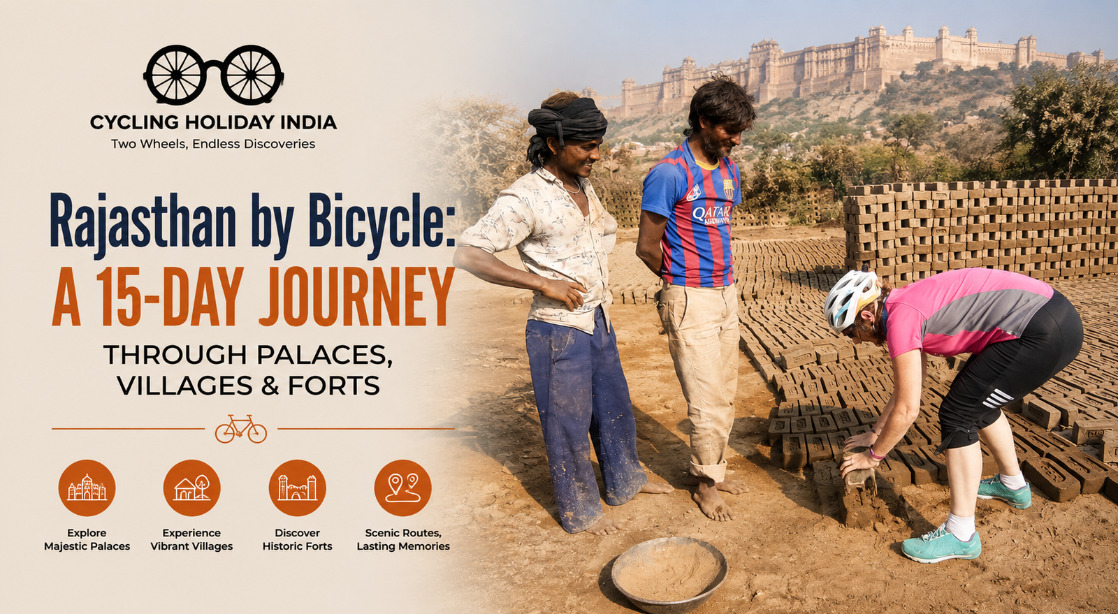 Rajasthan by Bicycle: 15-Day Cycling Holiday Guide