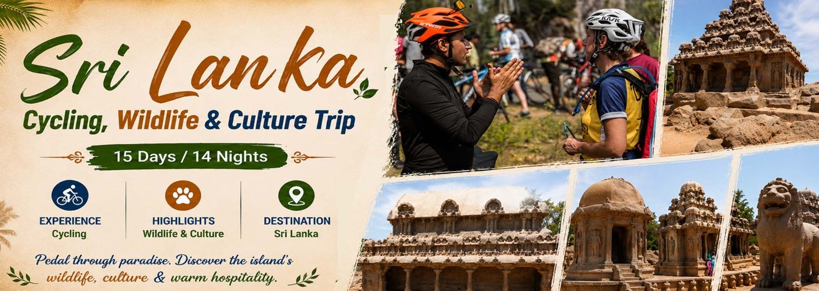 Sri lanka cycling tour