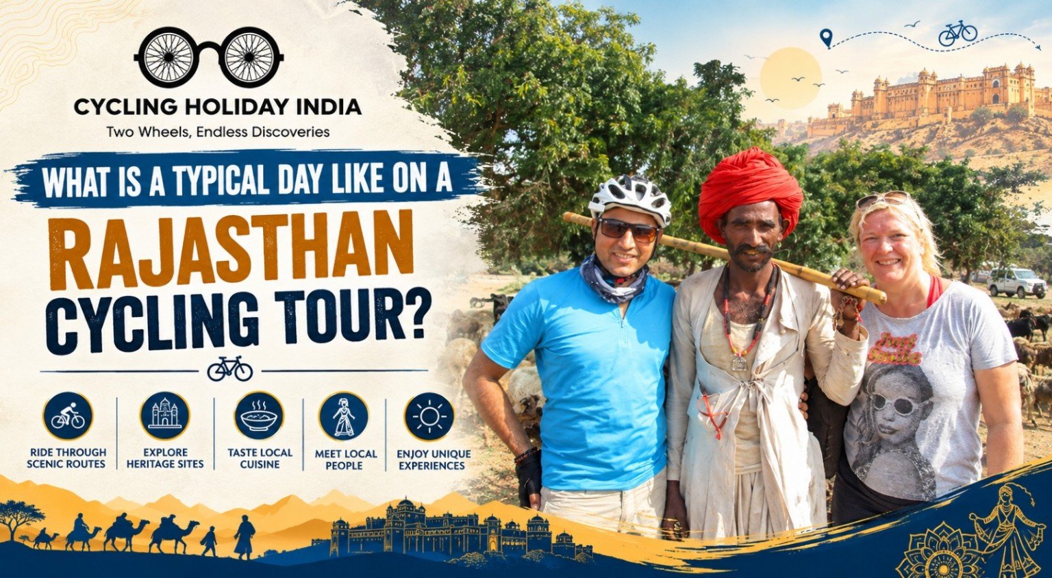 Rajasthan Cycling Tour: What Is a Typical Day Like?