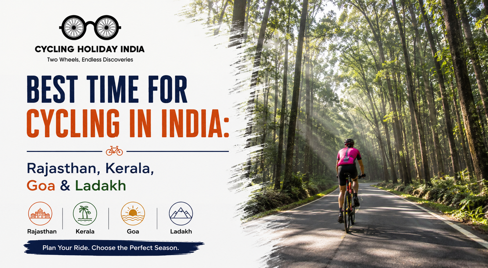 Best Time for Cycling in India | Seasonal Guide