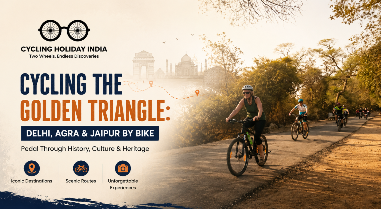 Golden Triangle Cycling Tour | Delhi, Agra & Jaipur