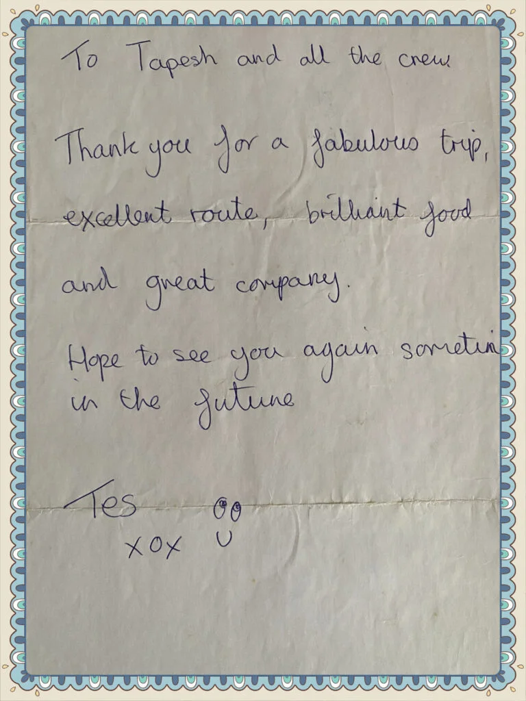 Cycling Tour India Guest Review