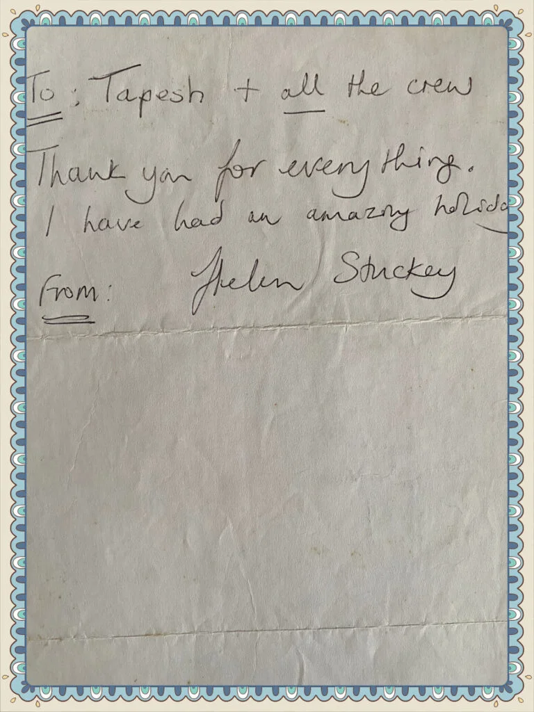 Cycling Holiday India Customer Review