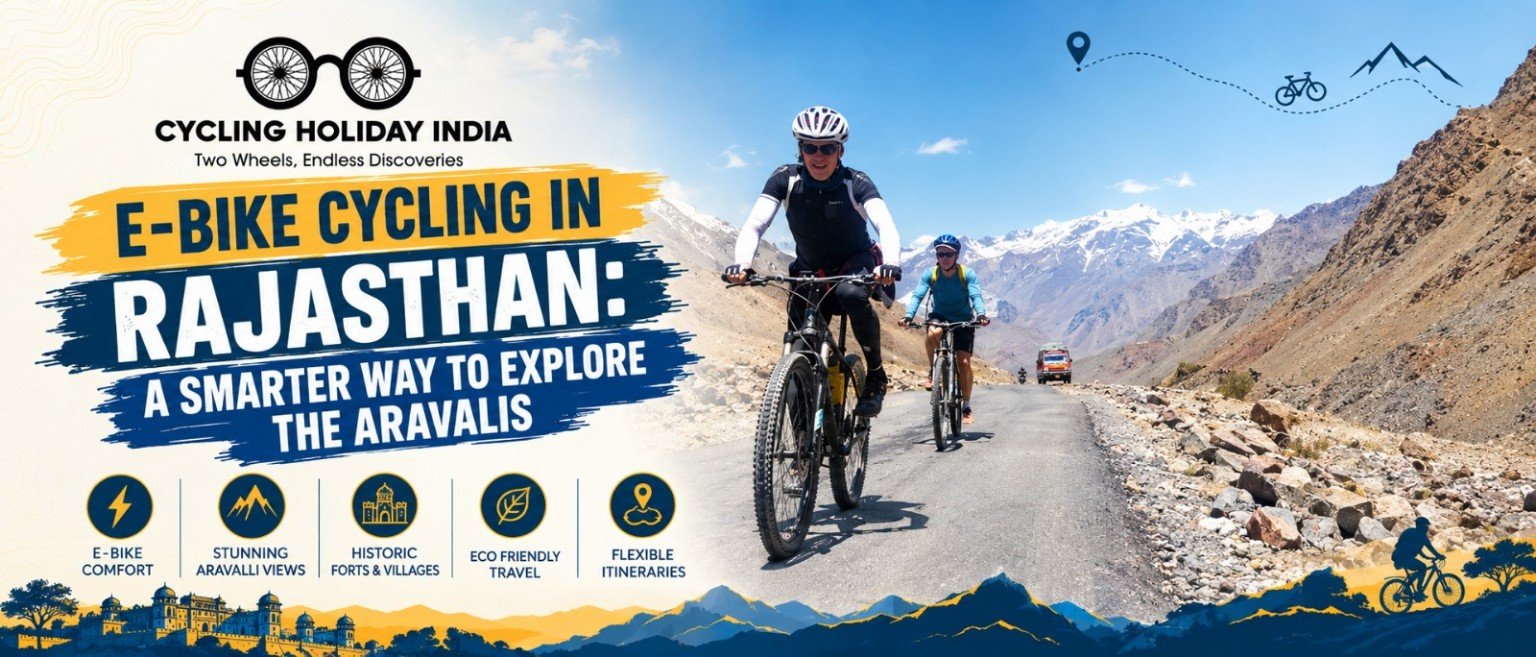 E-Bike Cycling in Rajasthan: A Smarter Way to Explore